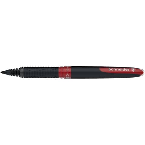 Penna roller Schneider One Sign Pen - punta 1 mm - tratto 0,8 mm - rosso P183602